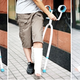 Illustration for article titled Crutch Chair Design Transforms for Impromptu Sitting